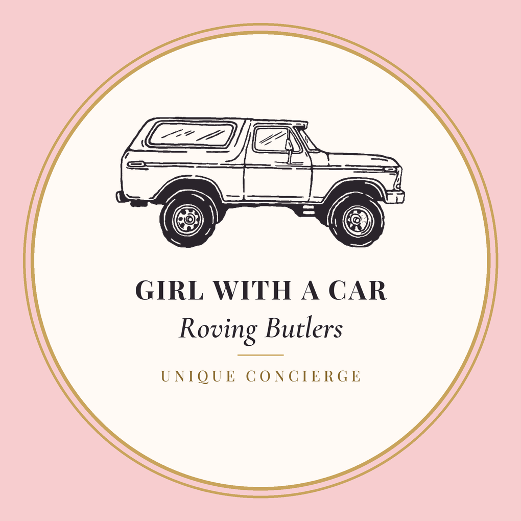 Girl with a Car, Roving Butlers, unique concierge